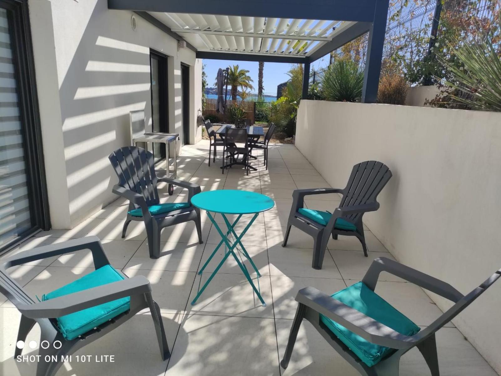 شقة O Fil De L'Eau Bandol - App A05 - T3 Avec Jardin Et Terrasse المظهر الخارجي الصورة